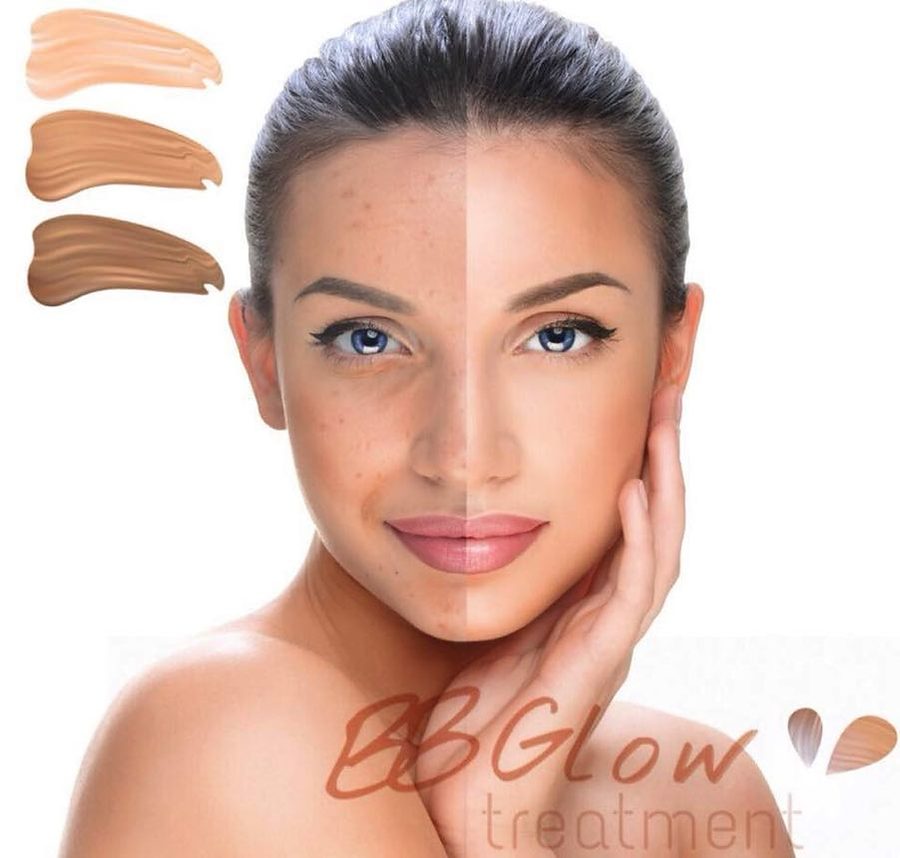 BB-Glow-Behandlung für ein ebenmäßiges Hautbild
